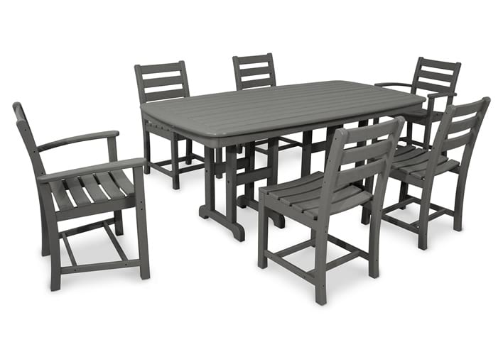Monterey Bay 7-Piece Dining Set in Stepping Stone
