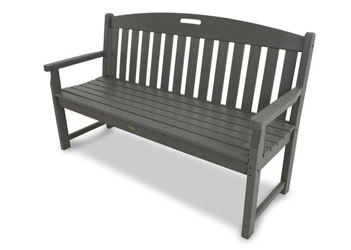 Yacht Club 60 inch Bench in Stepping Stone