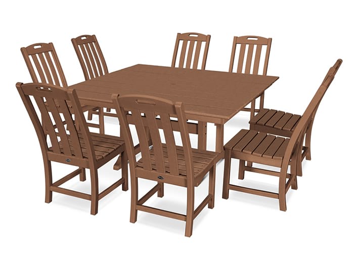 Composite discount outdoor seating