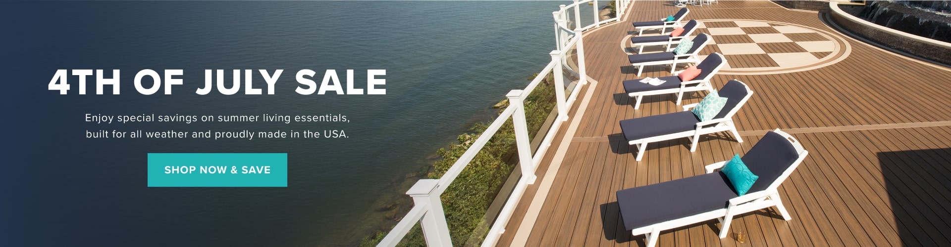 4th of July Sale - Shop Now and Save