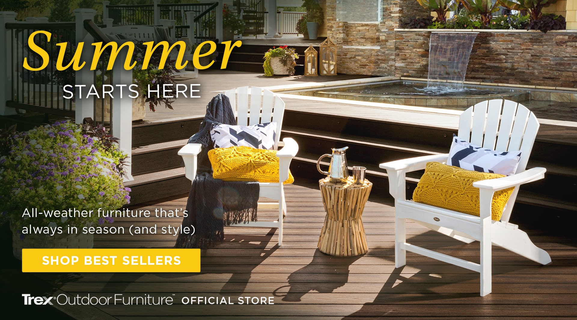 trex® outdoor furniture™ | stylish, comfortable, durable outdoor